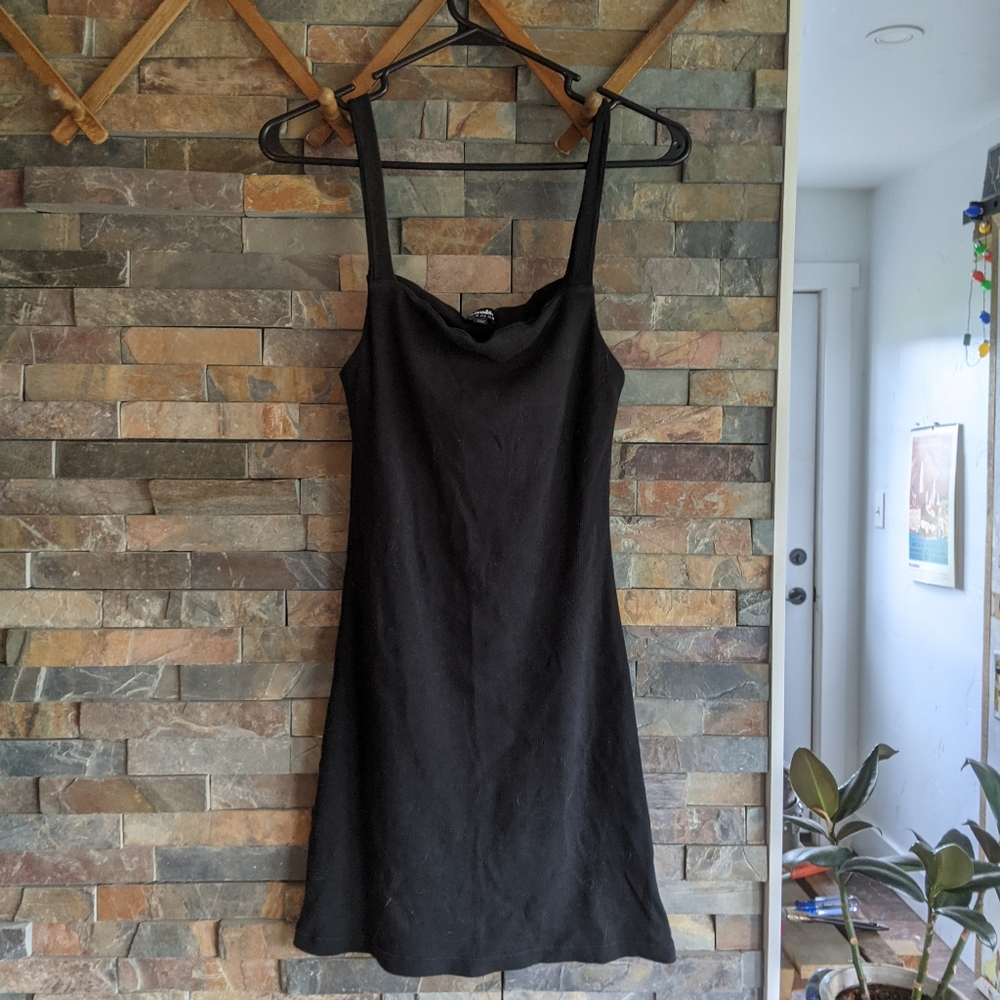 Afends mini black dress